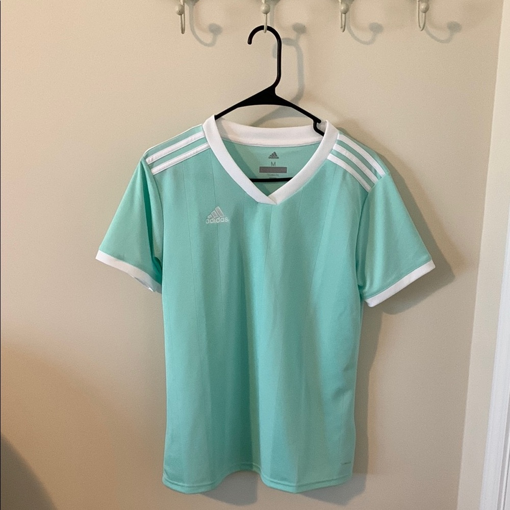 Adidas Aqua Green Sports Jersey